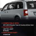 Tail Light Compatible With 2011-2016 Chrysler Town & Country Rear Left Driver Side Taillight Replace 5182531AE