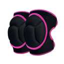 Knee Pads, Thick Sponge Anti-slip, Collision Avoidance Knee Pads, for Running, Mountaineering, House Working,Gardening Maintain (Pink, Medium)