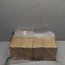 Funnymoom 2 Sets Lighted Ceramic Iced Gingerbread Houses Christmas Decorations Indoor Pre Lit LED Gingerbread Houses Christmas Kitchen Tabletop Decor for Table Centerpiece Xmas Holiday Party Gifts