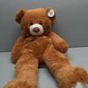 HollyHOME Big Teddy Bear Large Teddy Bear Stuffed Animal Birthday Valentines Day Plush for Kids and Girlfriend 36 inch Brown