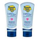 Banana Boat Light As Air Sunscreen Lotion SPF 50 Twin Pack | Lightweight & Non-Greasy Lotion Sunscreen SPF 50, Sunblock, Oxybenzone-Free, 6oz each
