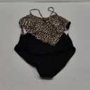 SUUKSESS Women Slimming Ruffle One Piece Swimsuits Ruched Tummy Control Bathing Suits, Medium