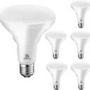 Energetic LED Flood Light Bulbs BR30, 65W Equivalent, Dimmable, Daylight 5000K, Indoor Flood Lights for Recessed Cans, 6 Pack