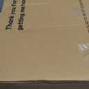 XVISHX 42x42 Inches Puppy Playpen with Cover&Dog Pads, Dog Playpen for Puppies or Small Dogs, Pet Playpen for Indoor & Outdoor, Sturdy Safety Dog Pen with Thickened Fabric (Blue)