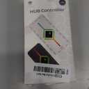 ShakingTank ARGB and PWM Hun, 9 Ports for A-RGB &PWM Case Fan Hub with Controller and SATA Power Input, Magnetic backplane Splitter 5V/3PIN Case Fan Hub Adapter PWM ARGB Fan White