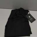 Aqua Eve Womens Tankini with Shorts - Two Piece Tummy Control Swimsuit Cross Back Bathing Suit with Pockets 2025 Swimwear (Large, Black and White)