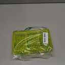 Tamaki 1 Pack Plastic Pencil Box Large Capacity Pencil Boxes Clear Boxes with Snap-tight Lid Stackable Design and Stylish Office Supplies Storage Organizer Box, Yellow