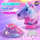 Fluffy Unicorn Slime Kit for Girls, FunKidz Cloud Slime Gift for Ages 6+ Kids Fun Slime Making Kit Awesome Craft Toy Birthday Present Ideas
