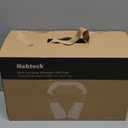 Nekteck Shiatsu Neck Massager with Heat for Pain Relief Deep Tissue, 2026 Upgraded 3D Back Shoulder Kneading Massage Pillow, Body Muscle Relaxation Tool Gifts for Him Her Mom Dad, Gray (NOT Cordless)