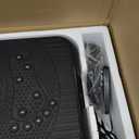 ROTAI Vibration Plate Exercise Machine for Lymphatic Drainage Massager & Weight Loss, 400 lbs Capacity Whole Body Vibrating Shake Plate Workout for Women and Men (Bright Black)