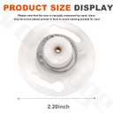 2303-0347 Intermediate Handle Set with Additional Ring for Rosettes/Escutcheons Assembly, Compatible with Ro-hl