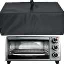 Heavy Duty Heat-Resistant Waterproof Dust-proof cover for BLACK 4-Slice Toaster Oven TO1303SB/TO1313SBD /Proctor Silex 31122 Modern Toaster Oven and other models