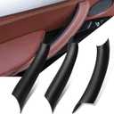 Jaronx Compatible with BMW X5 F15/X6 F16 Door Handle Covers,3PCS Door Pull Handle Covers for BMW X5 F15 2014-2018,X6 F16 2015-2018, Left and Right Side(Black)