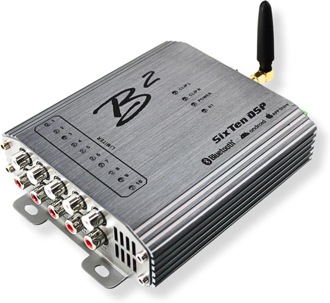 B2 Audio 4v 10 Channel DSP with Bluetooth iOS/Android App 96 KHz - 32 Bit
