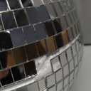 Alytimes Mirror Disco Ball - 8-Inch Cool and Fun Silver Hanging Party Disco Ball Big Party Decorations, Party Design