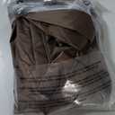 UpgradedPatio Egg Chair Covers with Zipper, Wicker Egg Swing Chair Covers, Waterproof Heavy Duty Weather Resisatnt Outdoor Chair Cover, Windproof Hanging Chair Cover, 75" x 45", Khaki, 1 Pack