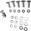 6 Pack Chrome Bumper Bolts  Fits for 1980s & Up Chevy Silverado, GMC S10, S15 Pickup  Rust-Resistant Stainless Steel Bolt Kit for Front & Rear Bumpers