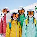 MAMBAOUT Ski Goggles with Magnetic Lens, Kids Snowboarding Goggles for Boys Girls, Anti Fog UV Protection Age 3-14