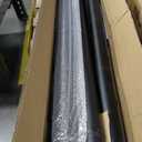 2 Pack Shade Sail Poles, 10 FT Outdoor Sun Shade Poles for Deck, 2.4" Diameter Steel Heavy Duty Shade Pole Kit for Outdoor Shade in Ground and Backyards, Patio, Deck, Black Three Ring Sun Shade Pole