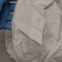 BONITEE Long Sleeve Button Down Shirts Women 2026 Casual Business Work Button Up Blouses Fall Oversized Loose Shirt Tops All-White,M