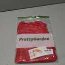 PRETTYGARDEN Women's Summer Spaghetti Strap Tank Tops Sleeveless Camisole Blouses Asymmetrical Going Out Basic Tank Shirt (Red, XL)