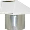 Builder's Best EX-EVW 04 4-Inch Diameter Plastic Eave Vent, White