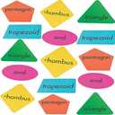 Shape Floor Clings - 18 Pieces