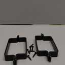 Premium Barn Door Handles Black,7.4 inch, 2 Packs, Heavy Duty Rustic Metal Pulls for Sliding, Garage,Shed, Gate, Closet, Drawer, Indoor/Outdoor