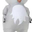 Arokibui Inflatable Costume Adult Funny Blow up Halloween Costume Fancy Dress Cosplay Party Christmas Halloween Suit