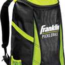 Franklin Sports Pickleball Bags - Premium Backpack for Men + Women - Bag for Accessories + Gear - Pickleball Sport Equipment Bag - Black