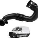 Engine Air Intake Hose with Clamps Compatible with Mercedes-Benz | Compatible with 2010-2023 Mercedes-Benz Sprinter 2500 3500 3500XD 4500 NCV3 Series V6 3.0L, Replaces 9065282224 A9065282224