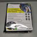 Meadowlark Dog Car Seat Cover with Mesh Window, Heavy-Duty Pet Seat Cover for Back Seat, Extra Padded Non-Slip Dog Hammock, Water-Resistant Back Seat Protector for Cars Trucks and SUVs (54" W x 58" L)