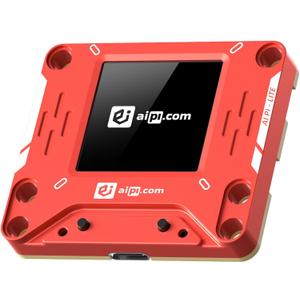 AIPI-Lite AI Robot, Smart Customizable Character with Voice Cloning, GPT Model Access, Memory Storage, and Real-Time Interactive Reactions (Red)
