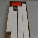 EaseLife 6 FT Mini Cabinet Bypass Sliding Barn Door Hardware Track Kit for 4 Door,Easy Install,Slide Smoothly Quietly,Apply for Storage Window TV Stand and Other Shielding (No Cabinet)