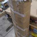 LITTLE TREE 78-Inch L-Shaped Executive Desk, Modern Desk with Drawers & File Cabinet, Large Walnut Office Workstation with Storage Shelves for Home Office