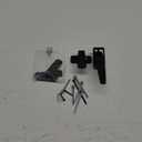 Ideal Security Model 1994 VP Pull Handle Set for Storm and Screen Doors, Fits 1 to 2-1/8 inches Thick Doors, Matte Black