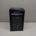 Dehumidifier, 95OZ Dehumidifier for Home 1000 Sq.Ft - Quiet with Auto Shut Off & Relaxing 7 Color Ambient Light,Ideal for Livingroom, Bedroom, Basement (Black)