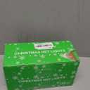 Dirnun Led Christmas Net Lights Outdoor Christmas Lights WarmWhite 160LED 5ftx7ft, Waterproof Outdoor Indoor Fairy Mesh Net Light for Xmas Party, Yard, Patio, Trees, Shrubs, Bushes Decorations