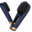 llano Portable Cordless Hair Straightener Brush,6400 mAh USB Rechargeable, Lightweight Mini Portable Hair Straightening Comb for Travel/Home/Outdoor