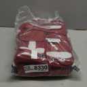 Solid Color Rolling Backpack for Girls Boys Cute Elementary school bag with wheels,Red Trolley Bags for Travel