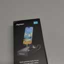 Gifts for Men Women, 10,000mAh Charging Phone Stand with Cables and Bluetooth Speaker, 360 Rotatable Angle Cell Phone Holder with HD Stereo Sound Fits Phones,Tablet (Black)