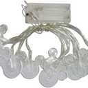 1.65m 10LEDs Decorative Cartoon Animal Mouse Night Mood Light Romantic Lamp for Home Indoor Bedroom Party Festival Décor(RGB Color Changing)