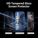 Cufelf Magnetic for iPhone 16 Pro Max Case(Compatible with Magsafe) Full Camera Protection,2+Full Coverage Screen Protector,Translucent Matte,Military Drop Protection Phone Case,6.9",Blue