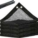 ShadeMart 30% Shade Cloth for Plant, Black 10FT x 10FT Shade Tarp, Shade Cover with Upgrade Grommets and Zip Ties, Mesh Sunblock for Vegetables Flower Garden Greenhouse (We Make Custom Size)