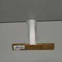 dancemoon JustHang Shower Squeegee for Glass Doors, All-One-Piece Silicone with Built-in Hook Design for Easy Hanging, Household Window Mirror Squeegee for Bathroom, Glass, Kitchen, Tile Wall, Car (Classic White)