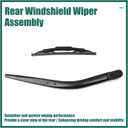 YUXIVCNE 23367394 Rear Windshield Wiper Arm Blade Cover Assembly Compatible with GMC Acadia 2017 2018 2019 2020 2021 2022 2023 Replacement Part