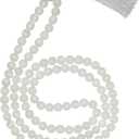 Amazing Gemstone Crystal Mala Beads - 108 Prayer Beads for Meditation and Mindfulness Practice, Handcrafted Mala Beads with Natural Gemstones for Spiritual Healing and Relaxation (Knotted) (Selenite)