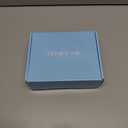 Tempt Me Two Piece Flounce Bikini Side Tie Bottom Padded Ruffled Top Swimsuit for Women Cross Back Bathing Suit (XX-Large, Black With Tassel)