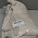 H.VERSAILTEX Linen Curtains with Valance 84 Inch Length for Living Room Boho Window Curtain, Drapes 2 Panels Set for Farmhouse Semi-Sheer Treatments Rod Pocket/Ring Top for Bedroom 52 x 84 Inch, Ivory