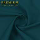 Hybrid & Company Womens Hyper Ultra Stretch Comfy Skinny Leg 3 Button Wide Waist Work Casual Pants (S)